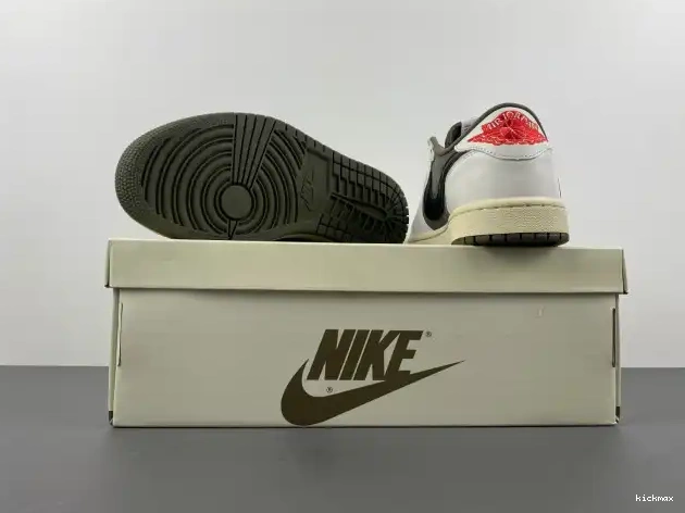 Cheap OG TRAVIS JORDAN X OLIVE AIR DM7866-200 MEDIUM LOW SCOTT 1 0328